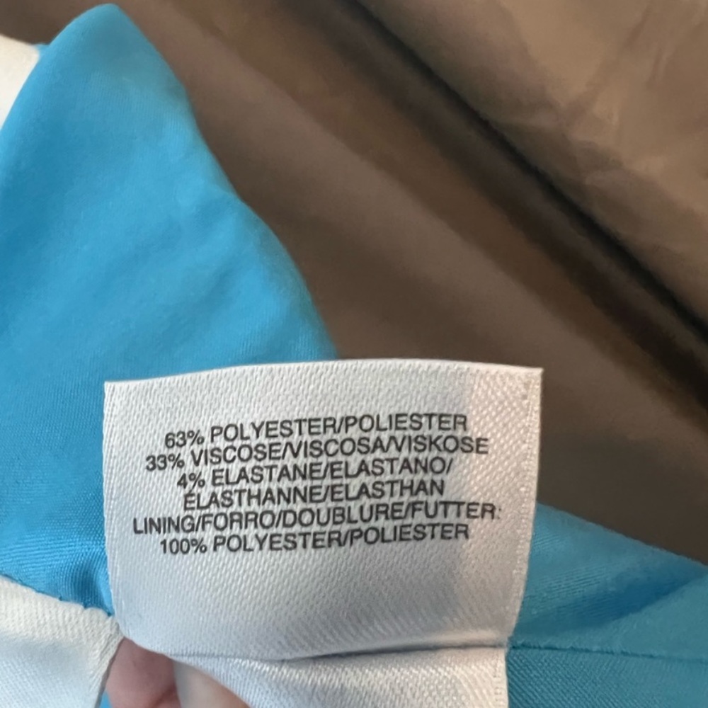 Summertime ! Nine West Sleeveless Color Block Dre… - image 4